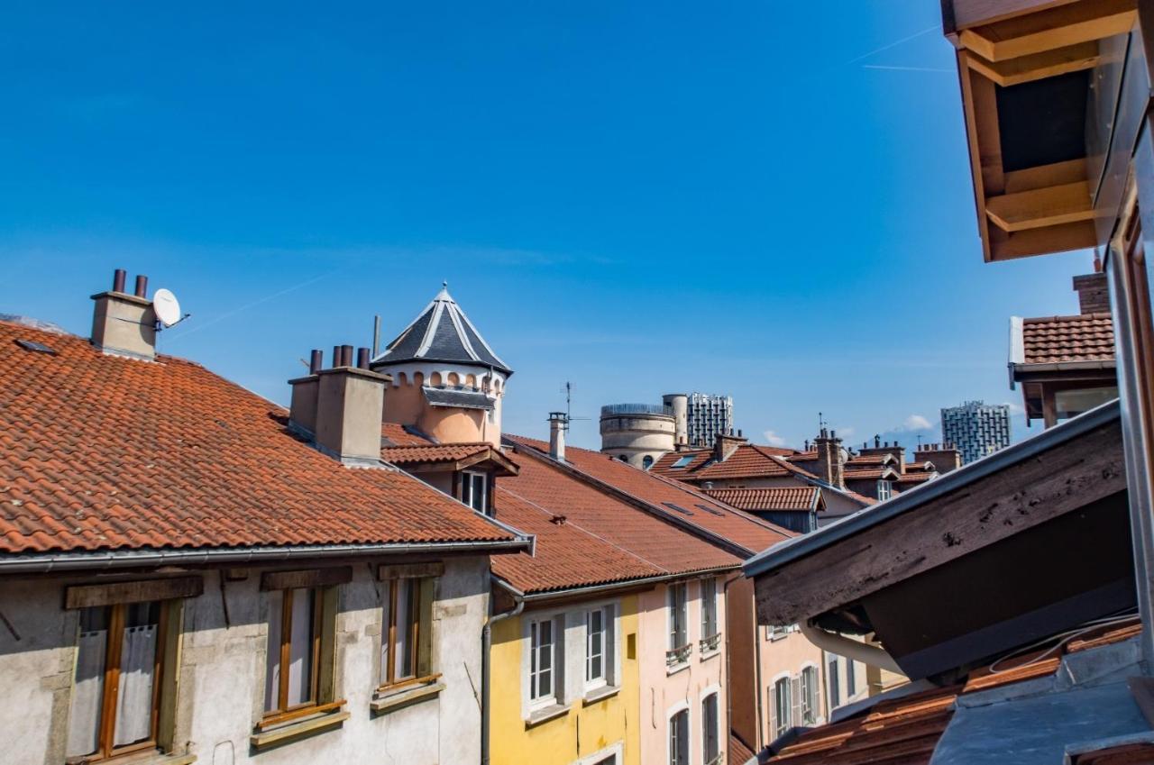 Appartement Sur Les Toits 2 Pieces Cocooning Grenoble Bagian luar foto